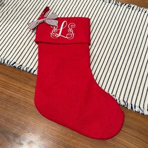 Crown & Ivy Monogrammed Stocking
